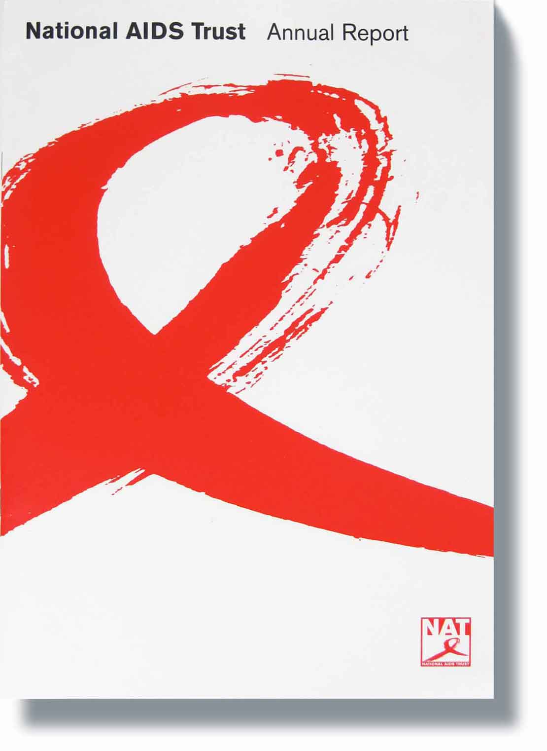 National Aids Trust Annual Report designed by ideology.uk.com