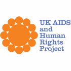 UK Aids and Human Rights Alliance logo designed by ideology