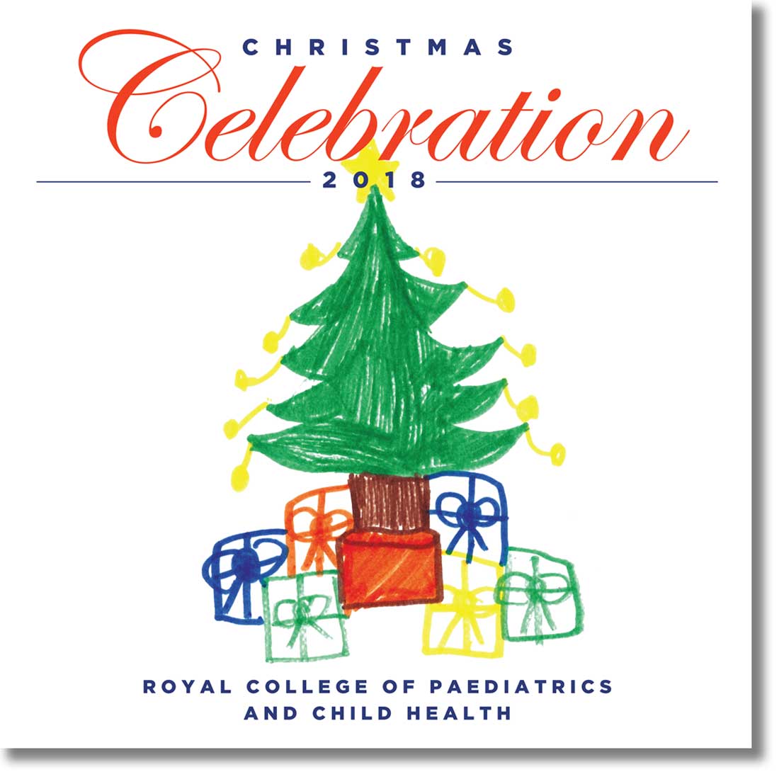 RCPCH christmas concert programme