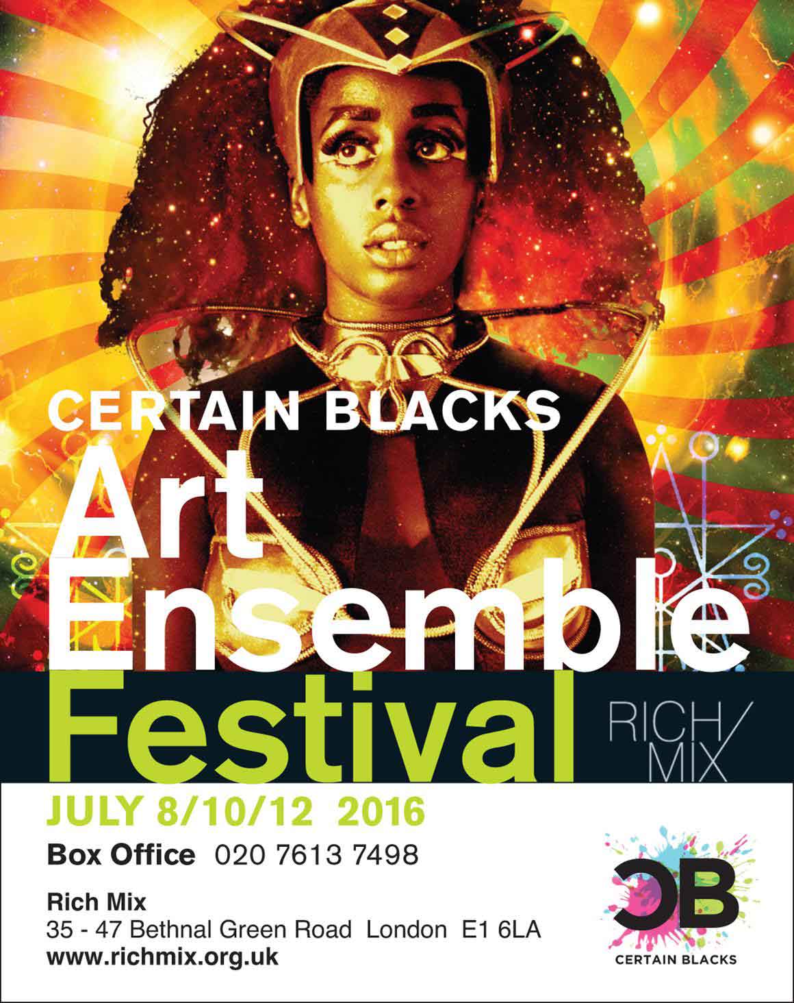 Certain Blacks Art Ensemble Festival Poster/Ad