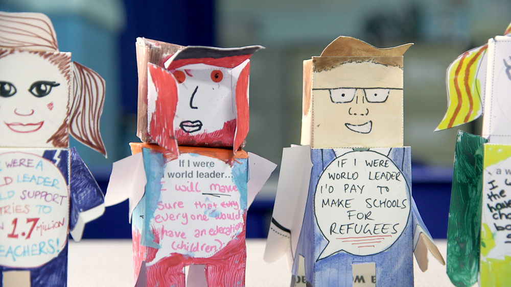 send my friend to school world leaders created by schoolchildren